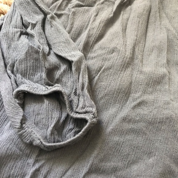 LA Hearts soft blue flowy top (S) - Picture 5 of 7